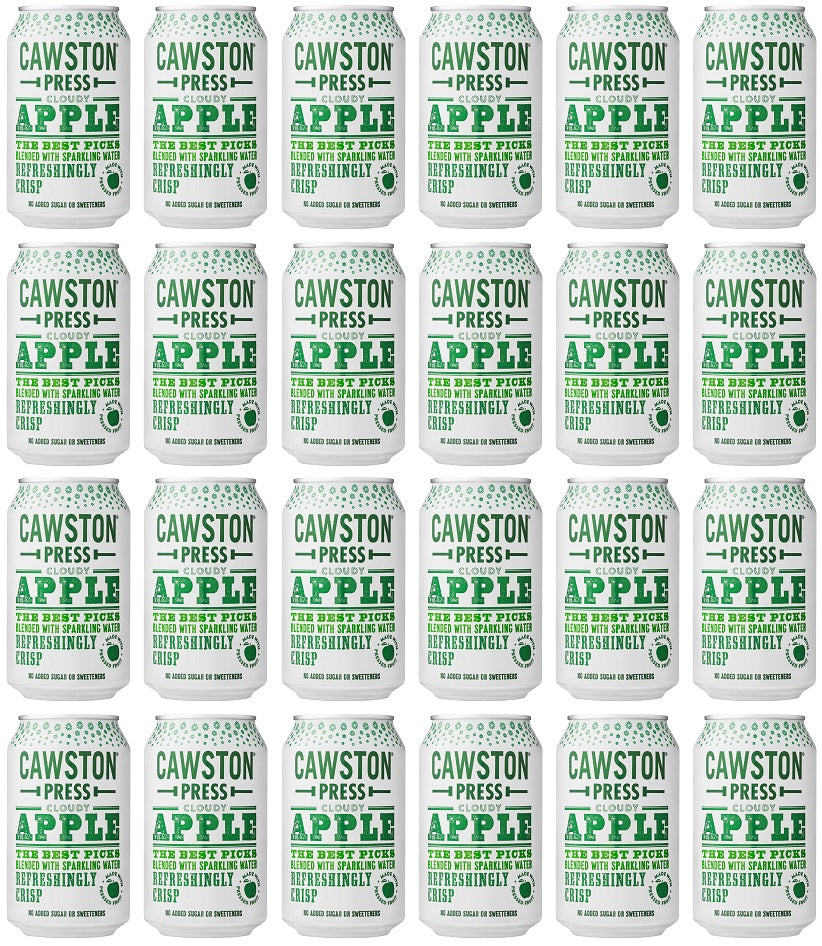 24 x Cawston Press Sparkling Cloudy Apple - 330ml