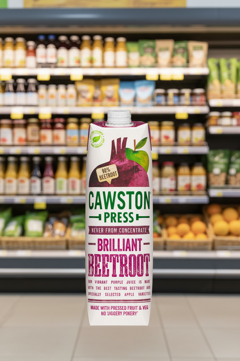 Cawston Press Pressed Brilliant Beetroot - 1ltr