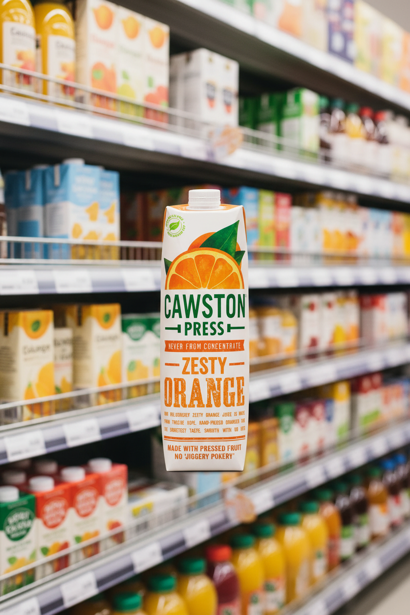 Cawston Press Pressed Orange - 1ltr