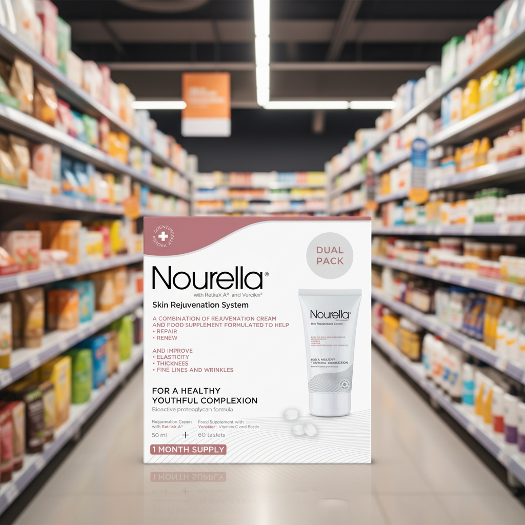 Nourella Skin Rejuvenation Pack (60 Tabs 50ml Cream) - 2pc