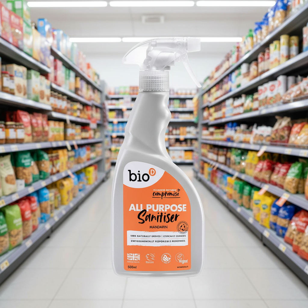 Bio-D Mandarin All Purpose Sanitiser Spray - 500ml