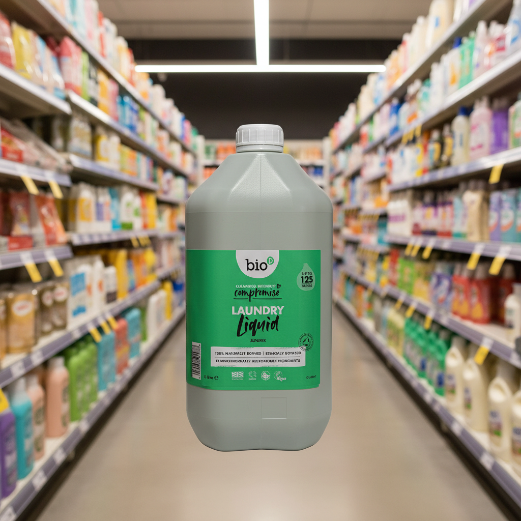 Bio-D Laundry Liquid - Fresh Juniper - 5Ltr