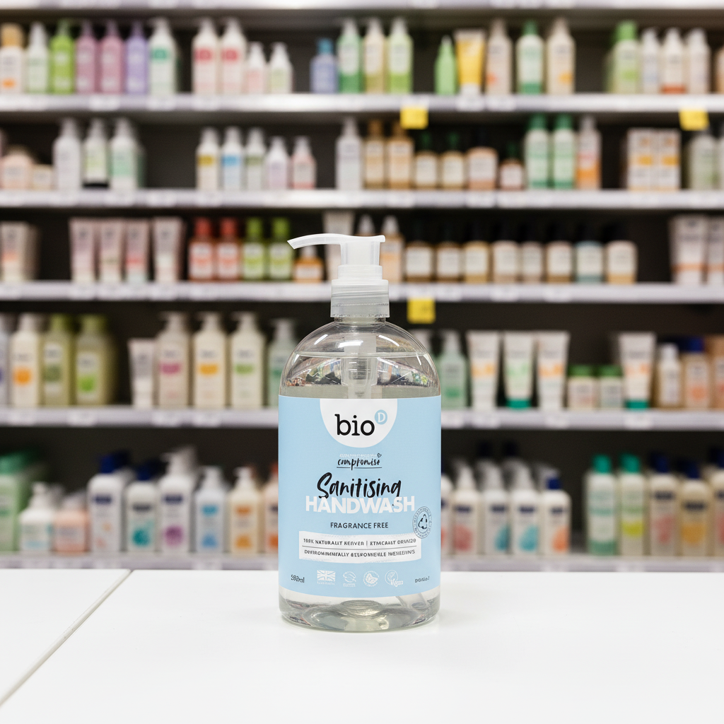 Bio-D Fragrance Free Cleansing Hand Wash - 500ml