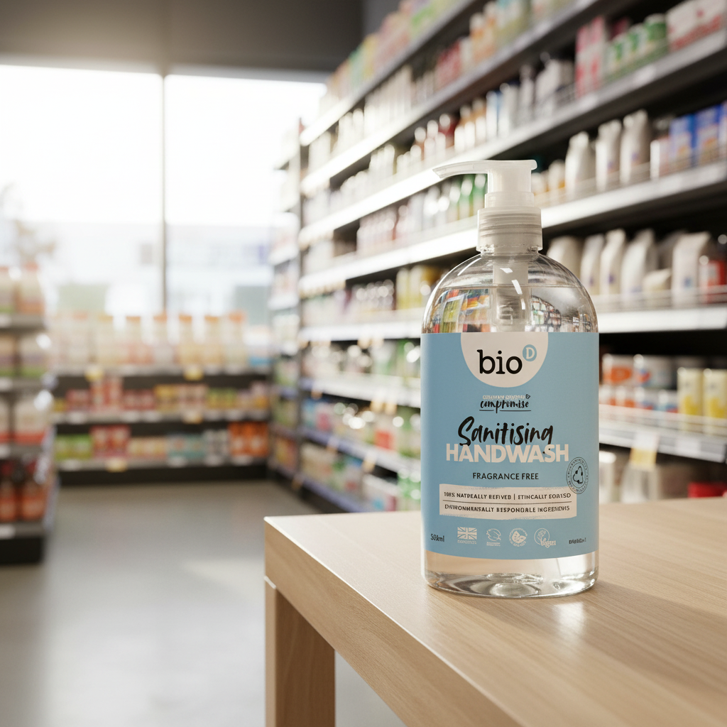 Bio-D Fragrance Free Cleansing Hand Wash - 500ml