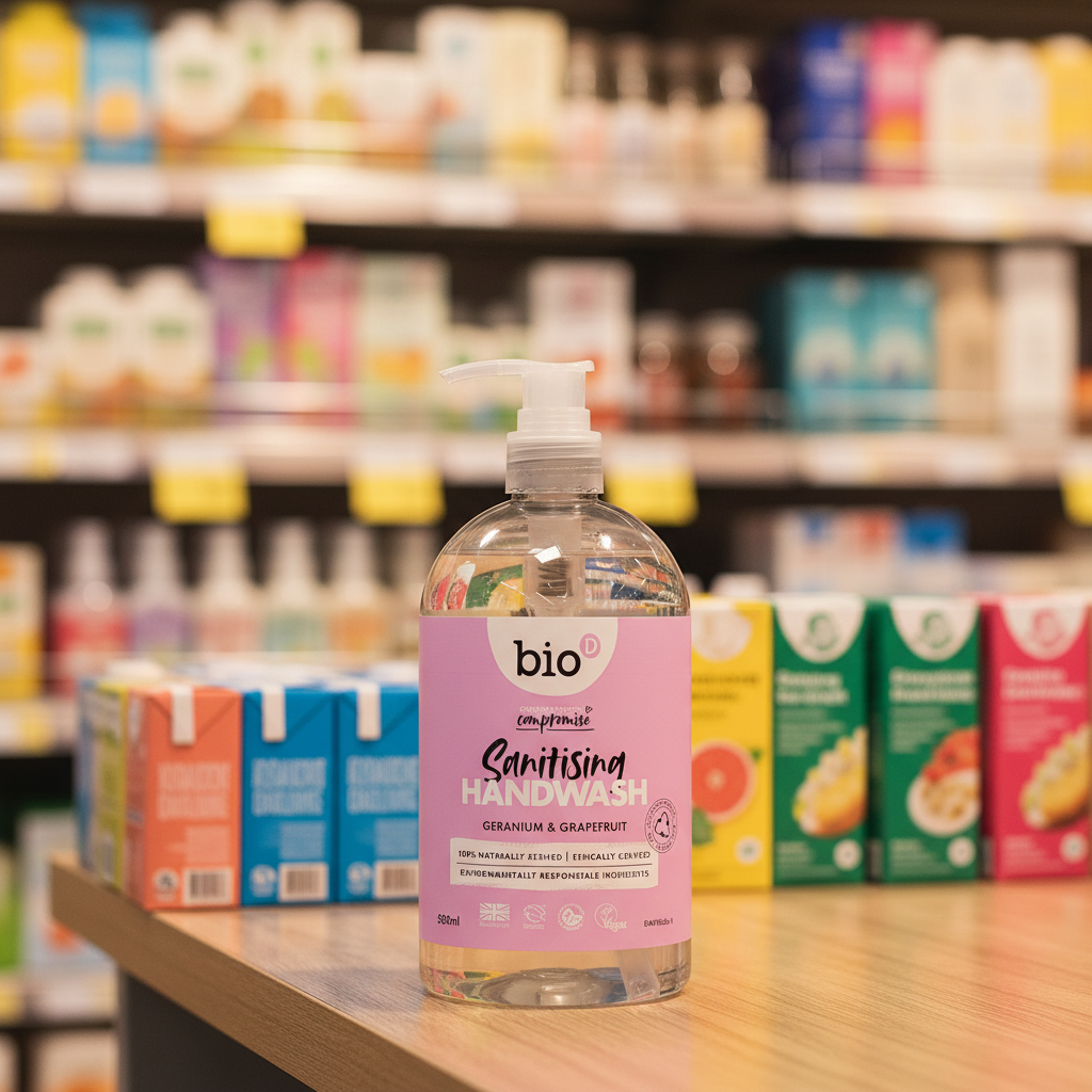 Bio-D Geranium & Grapefruit  Cleansing Hand Wash - 500ml