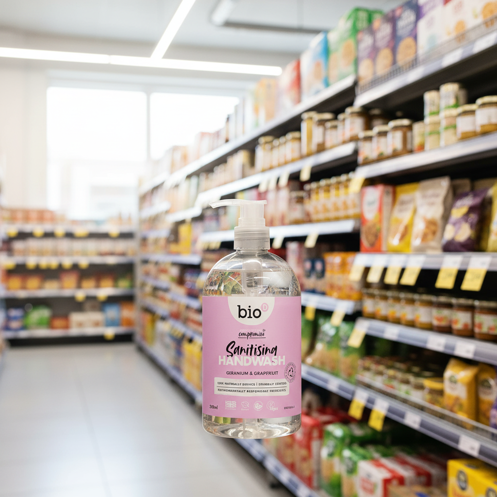 Bio-D Geranium & Grapefruit  Cleansing Hand Wash - 500ml