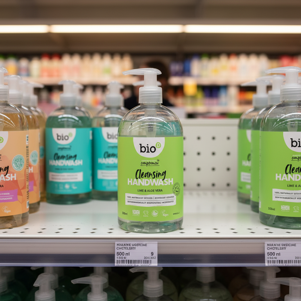Bio-D Lime & Aloe Vera Cleansing Hand Wash - 500ml