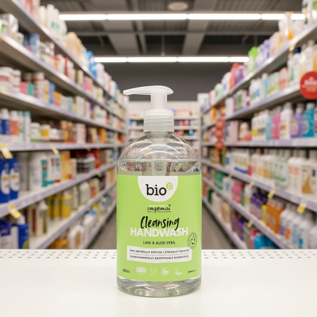 Bio-D Lime & Aloe Vera Cleansing Hand Wash - 500ml