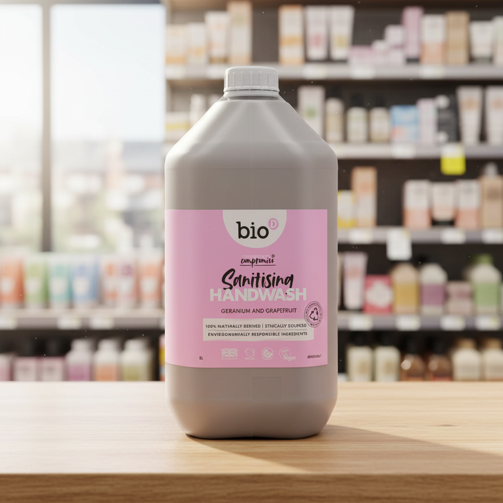 Bio-D Geranium & Grapefruit  Cleansing Hand Wash - 5Ltr
