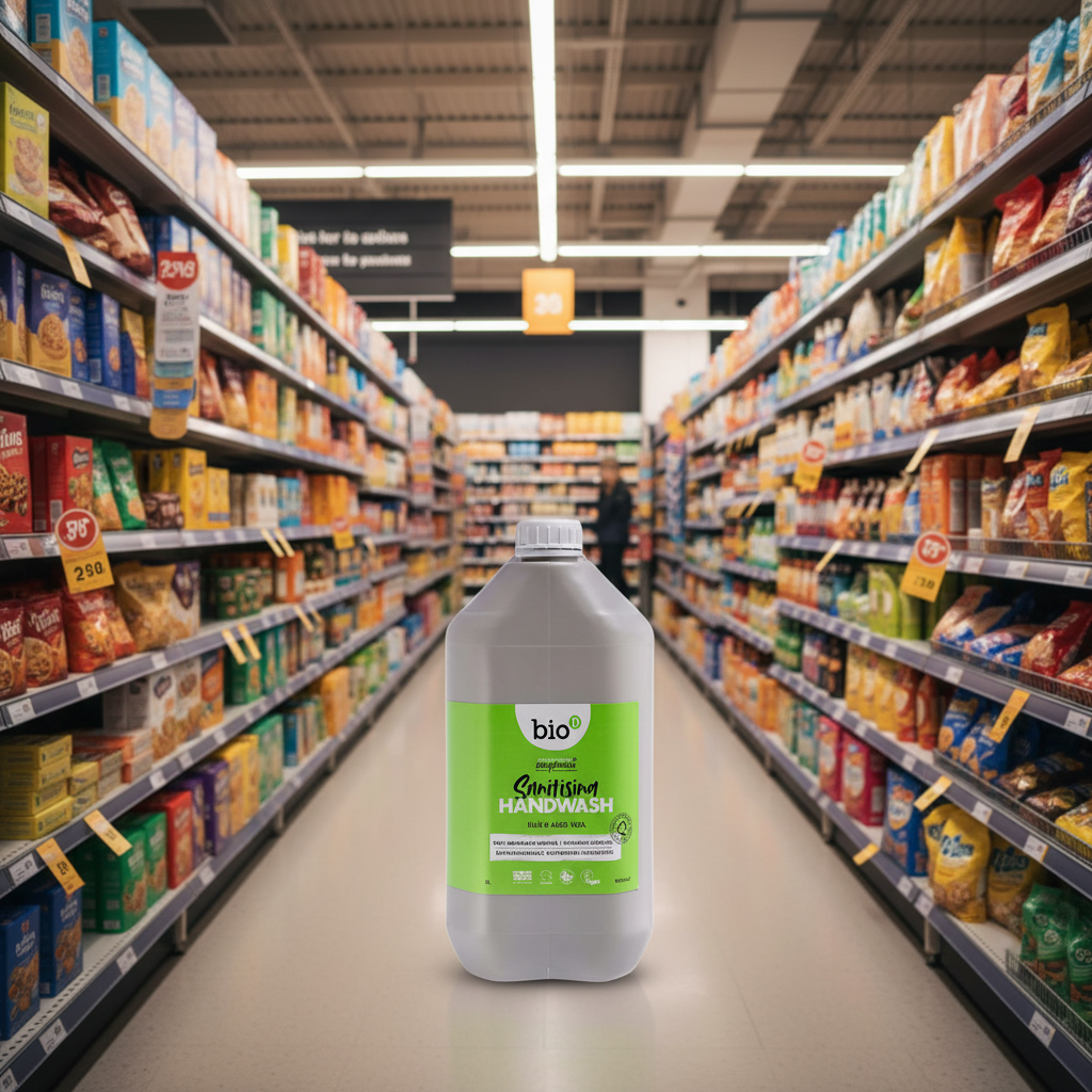 Bio-D Lime & Aloe Vera Cleansing Hand Wash - 5Ltr