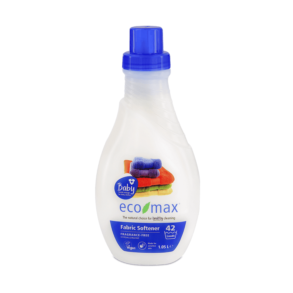 Eco-Max Fabric Softener Fragrance Free/Baby - 1.05ltr