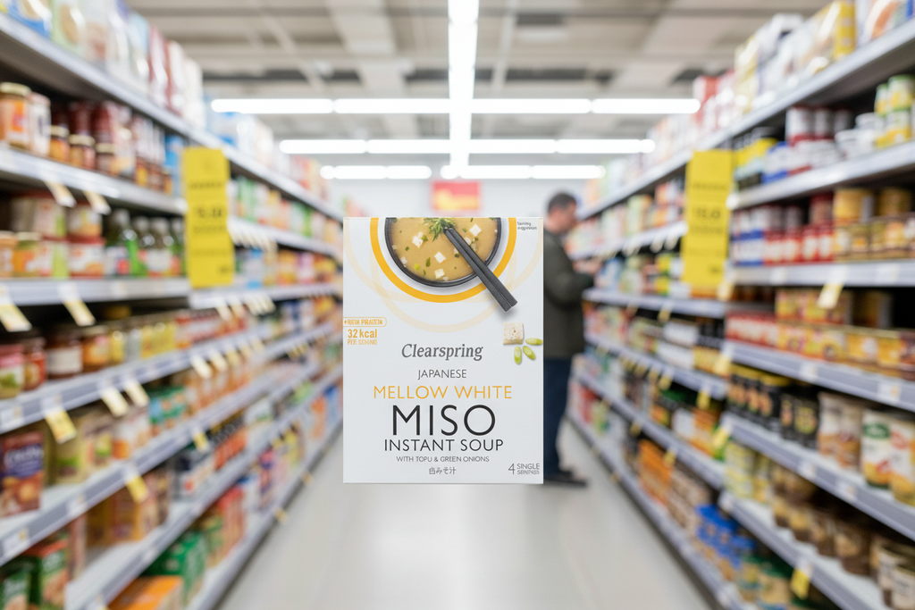 Clearspring Miso Soup - White w Tofu - 4x10g