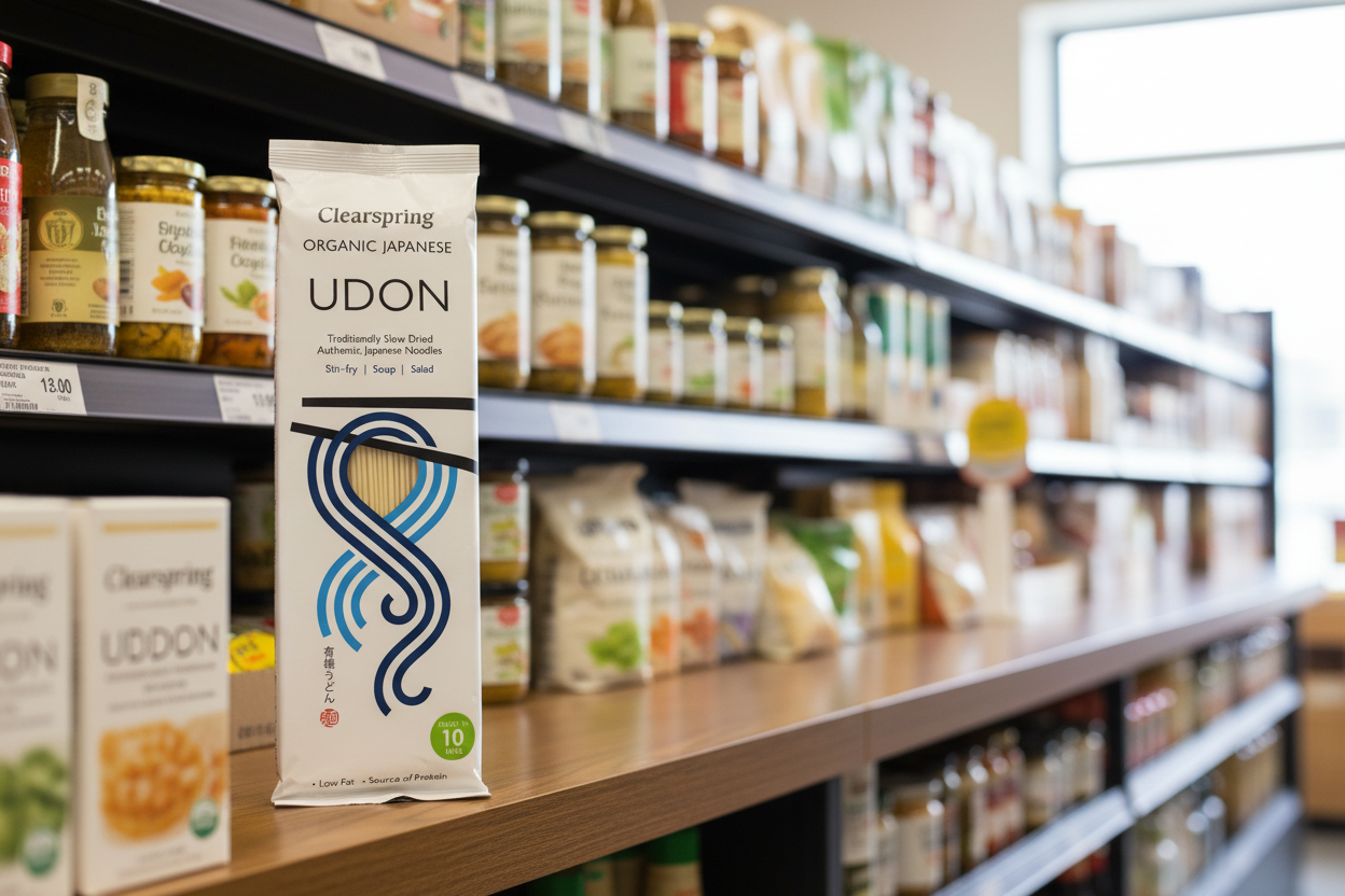Clearspring Udon Noodles - Organic  - 200g