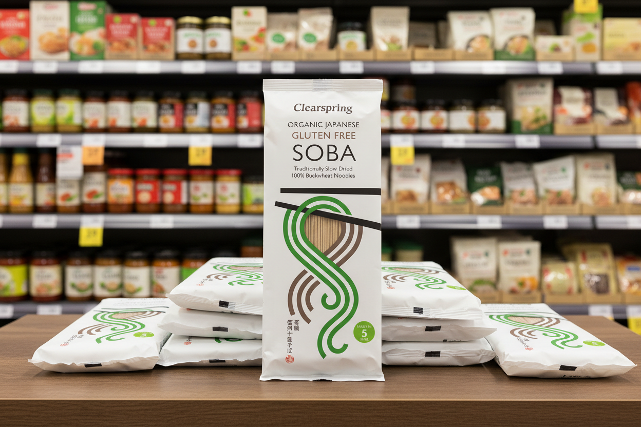 Clearspring Soba - 100% Buckwheat Organic - 200g