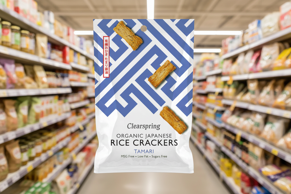 Clearspring Rice Cracker - Tamari Organic - 50g