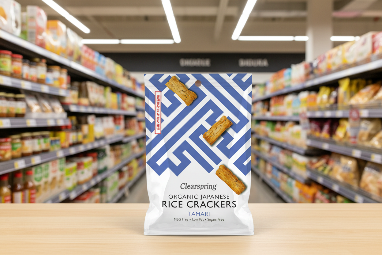 Clearspring Rice Cracker - Tamari Organic - 50g