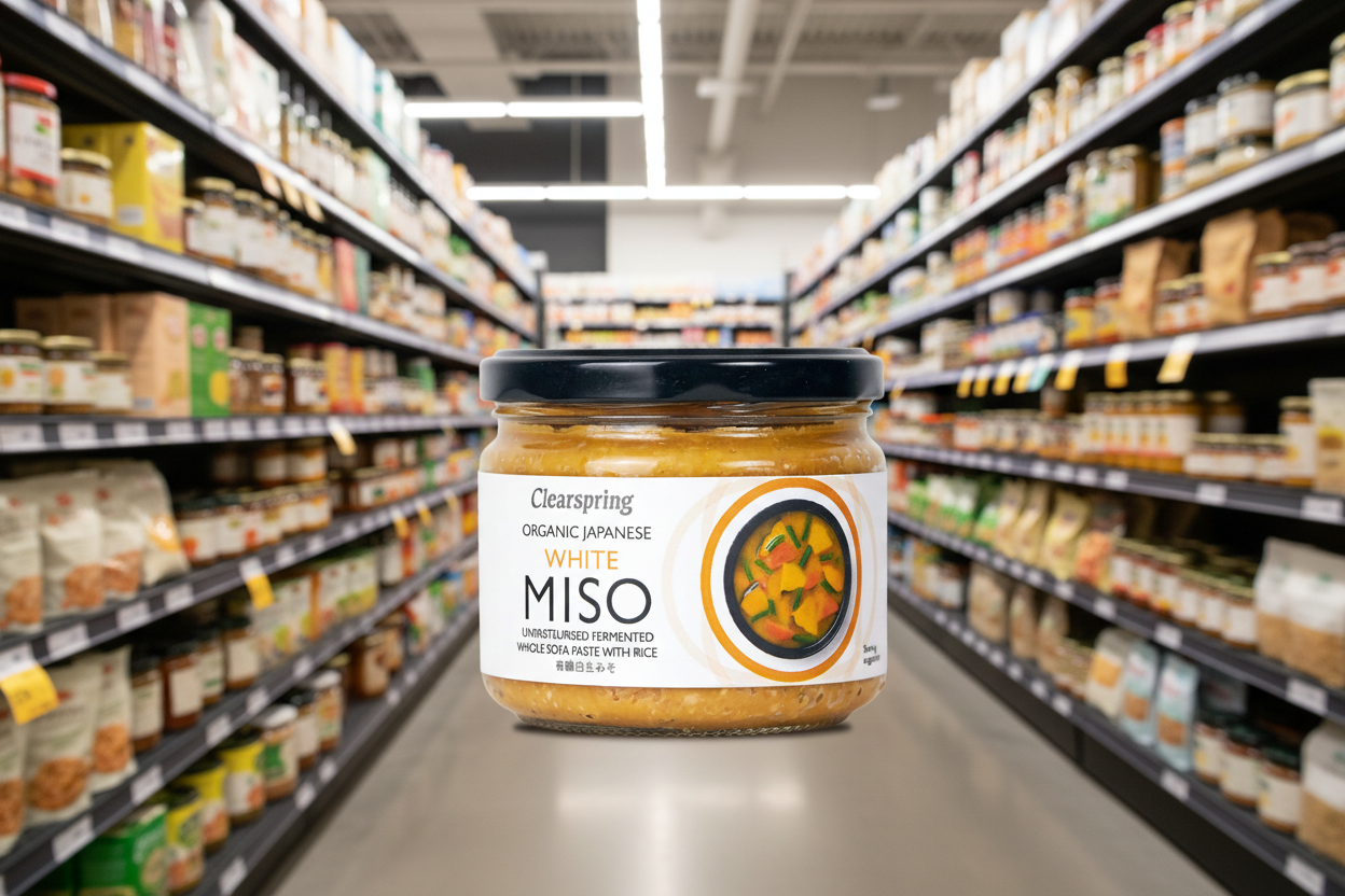 Clearspring Miso - White - jar (unpast) Organic - 270g
