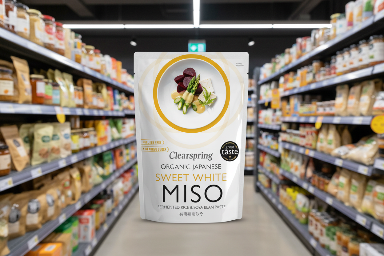 Clearspring Miso - Sweet White - pouch Organic - 250g