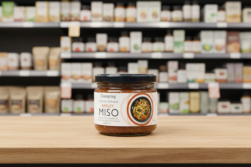 Clearspring Miso - Barley - jar (unpast.) Organic - 300g