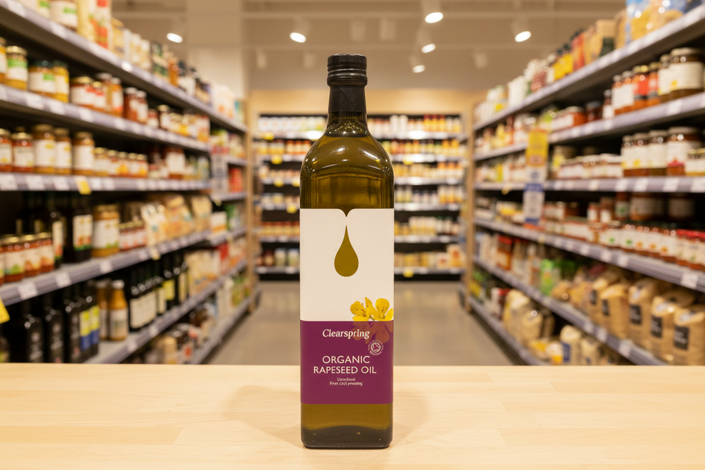 Clearspring Oil - Rapeseed Organic - 1ltr