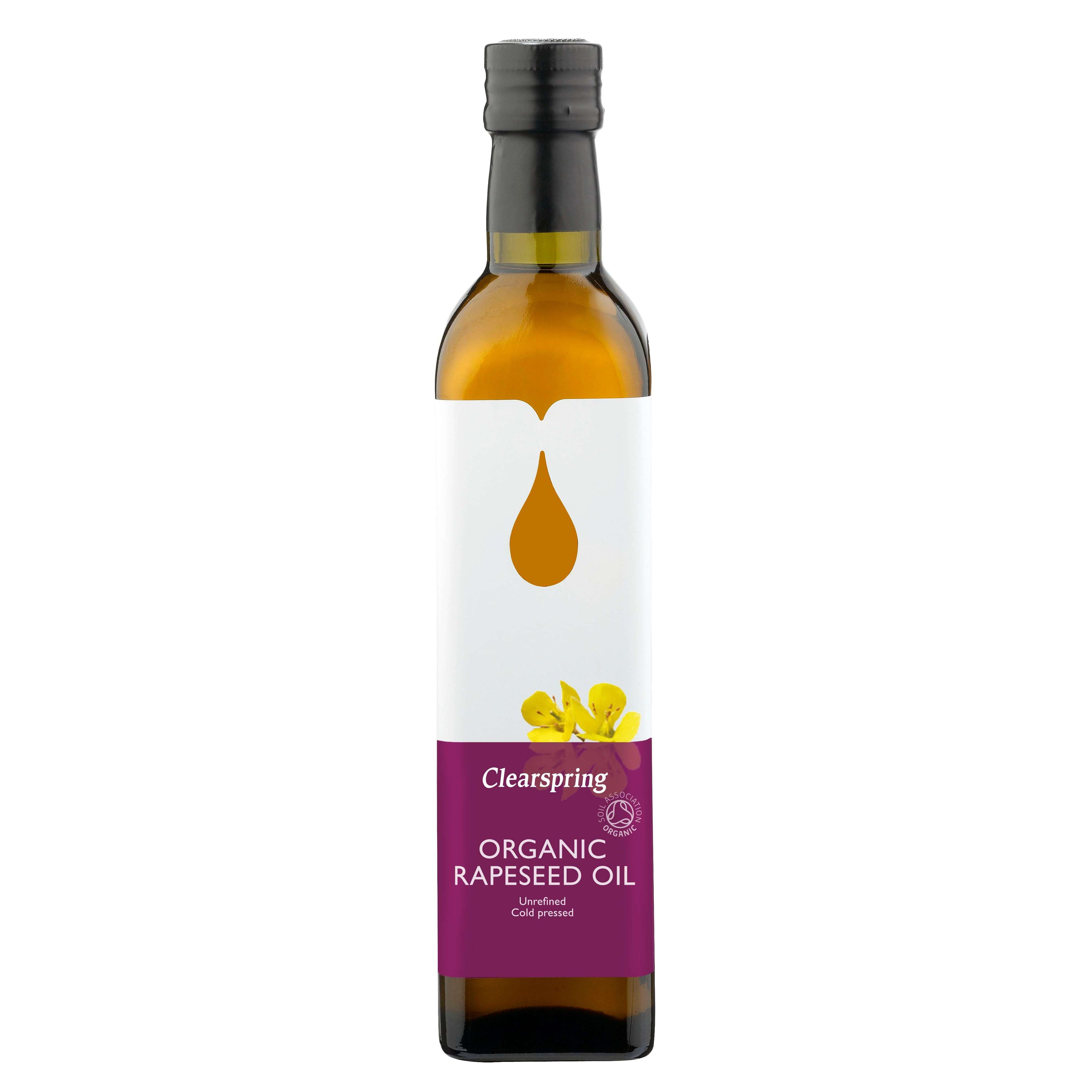 Clearspring Oil - Rapeseed Organic - 500ml