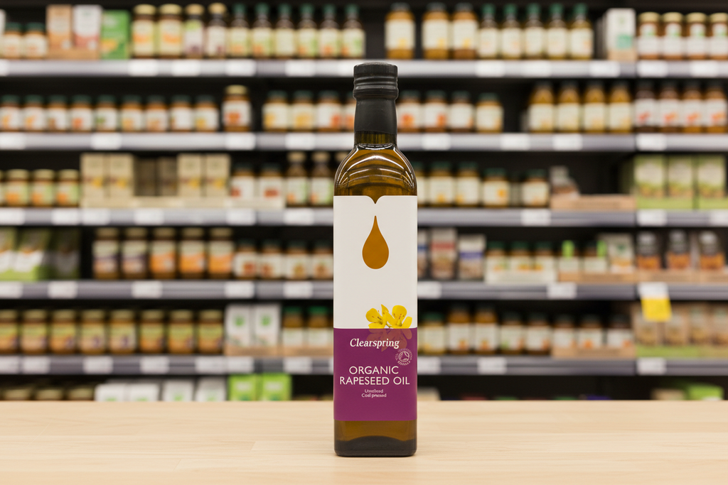 Clearspring Oil - Rapeseed Organic - 500ml
