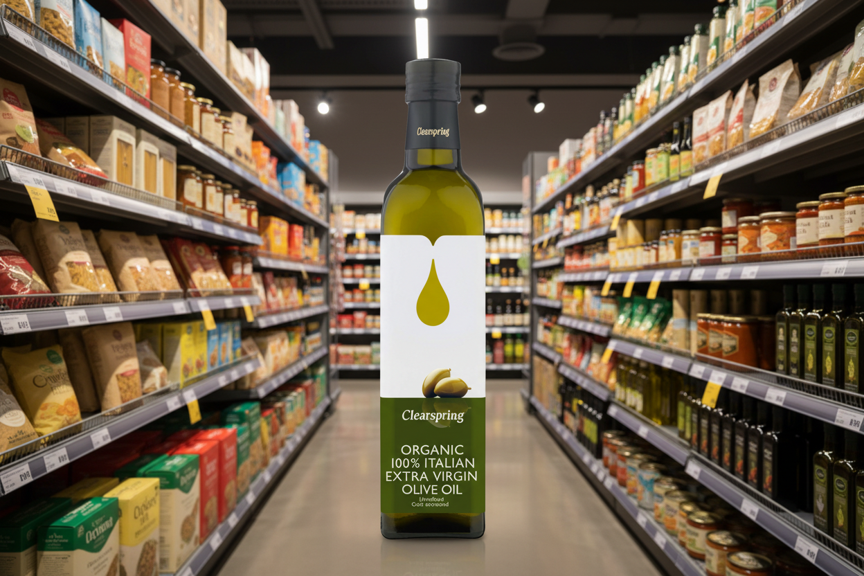 Clearspring Oil - Italian EX V Olive Organic - 500ml