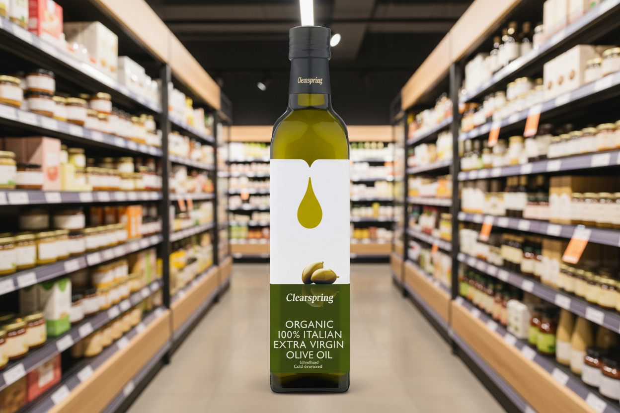 Clearspring Oil - Italian EX V Olive Organic - 500ml