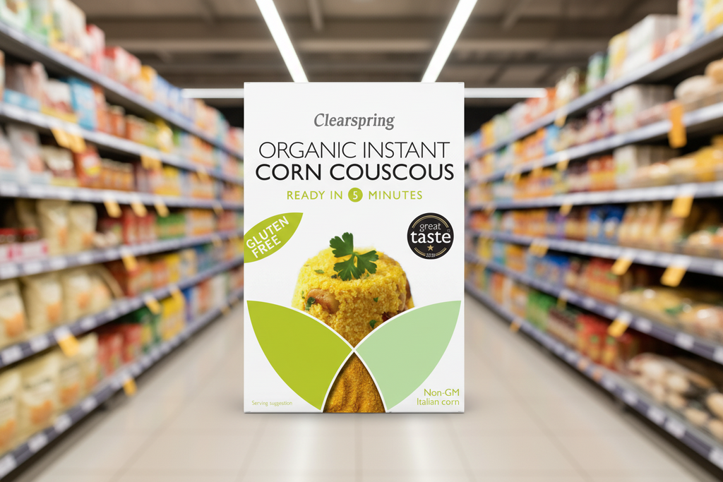 Clearspring Org Gluten Free Instant Corn Couscous - 200g