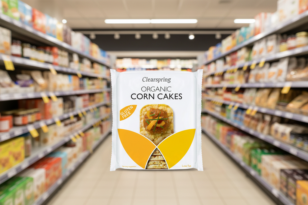 Clearspring Organic Corn Cakes - 130g