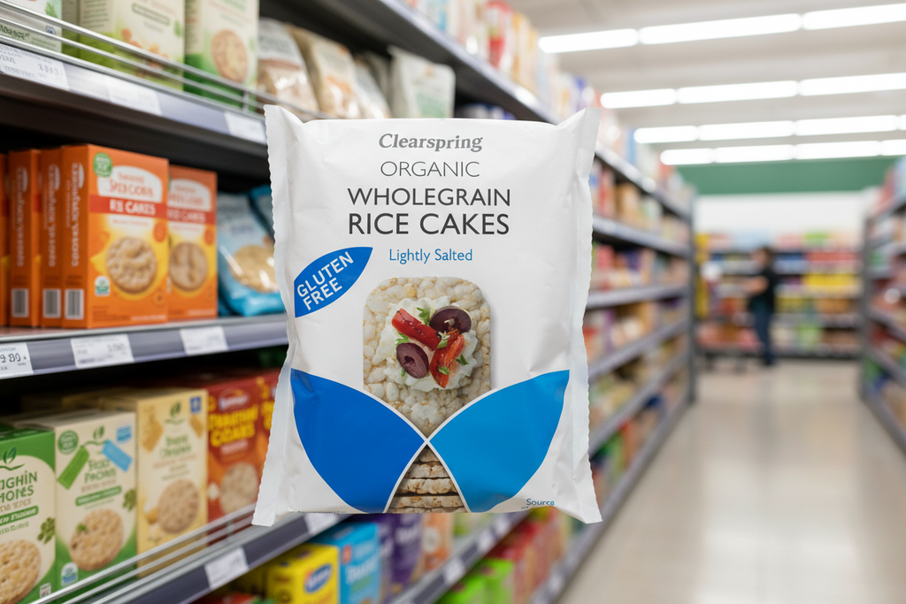 Clearspring Organic Wholegrain Rice Cakes - 130g