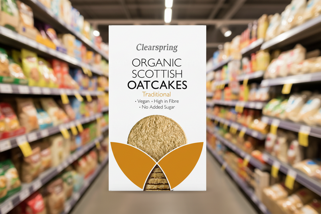 Clearspring Organic Scottish Oatcakes Traditional - 200g