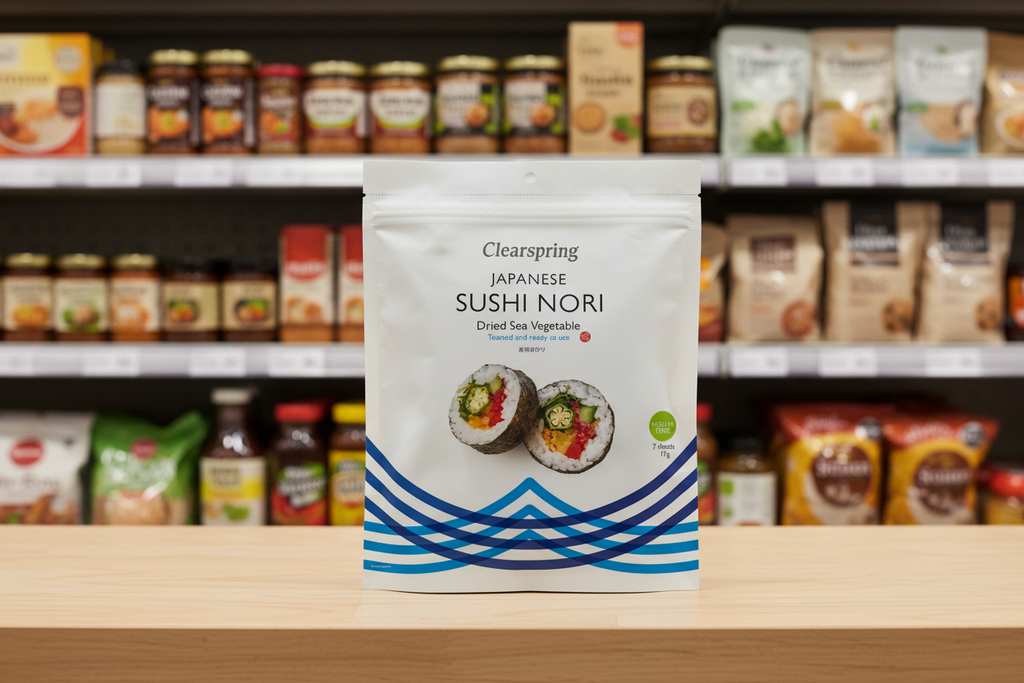 Clearspring Sushi Nori Toasted Sea Veg - 17g