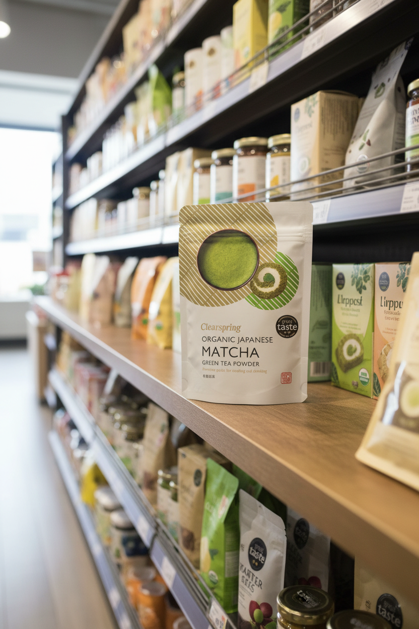Clearspring Organic Matcha G/Tea Powder Prem Grade - 40g
