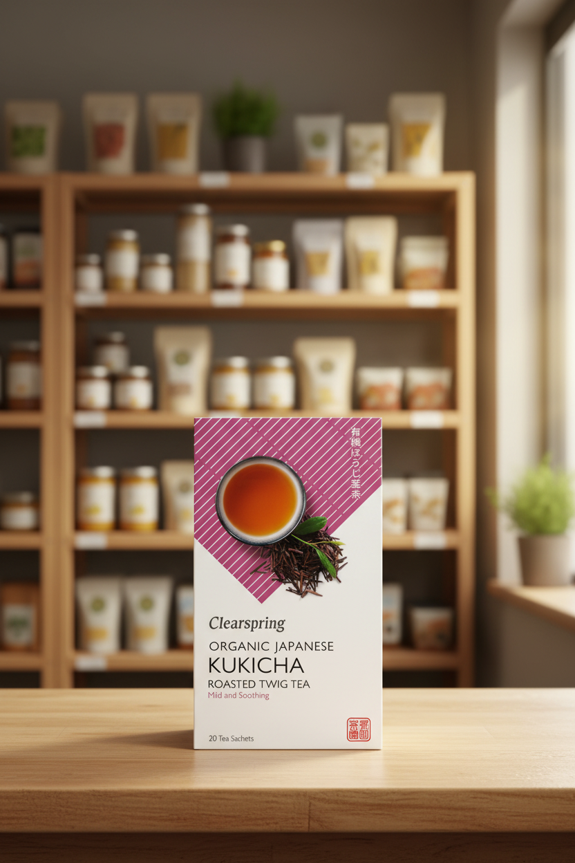 Clearspring Organic Japanese Kukicha - TB box - 20x36g