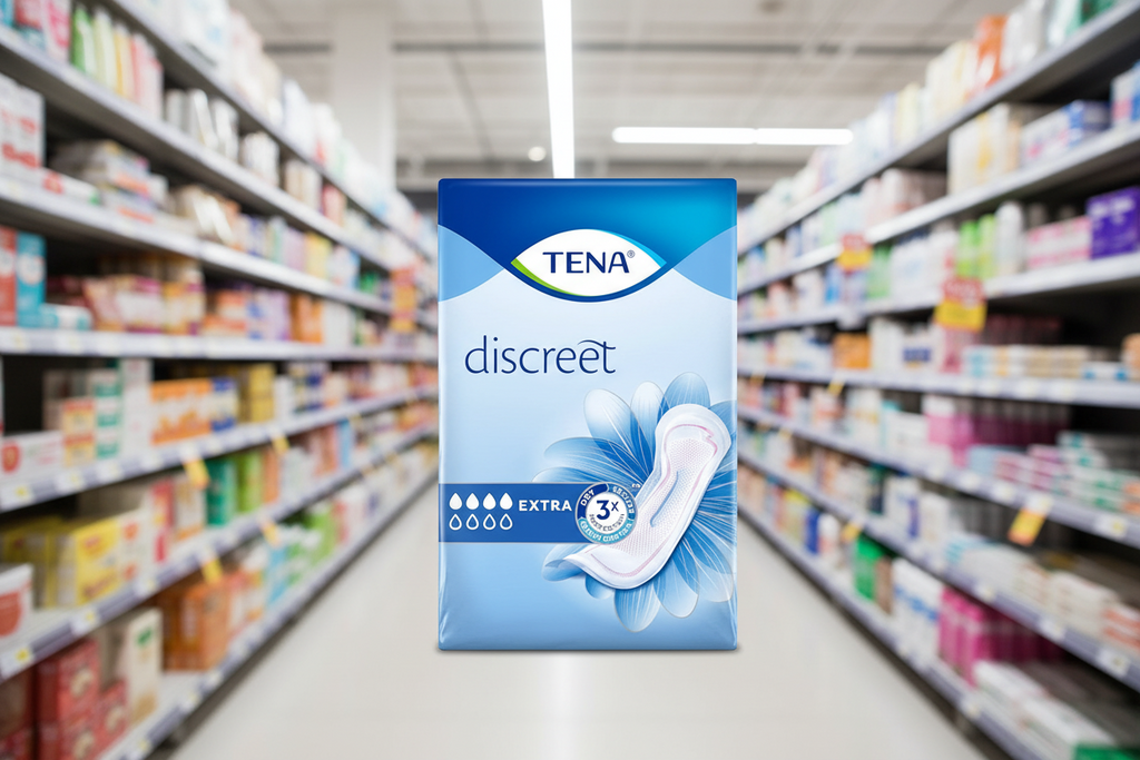 6 x Tena Lady Extra - 10 PACK