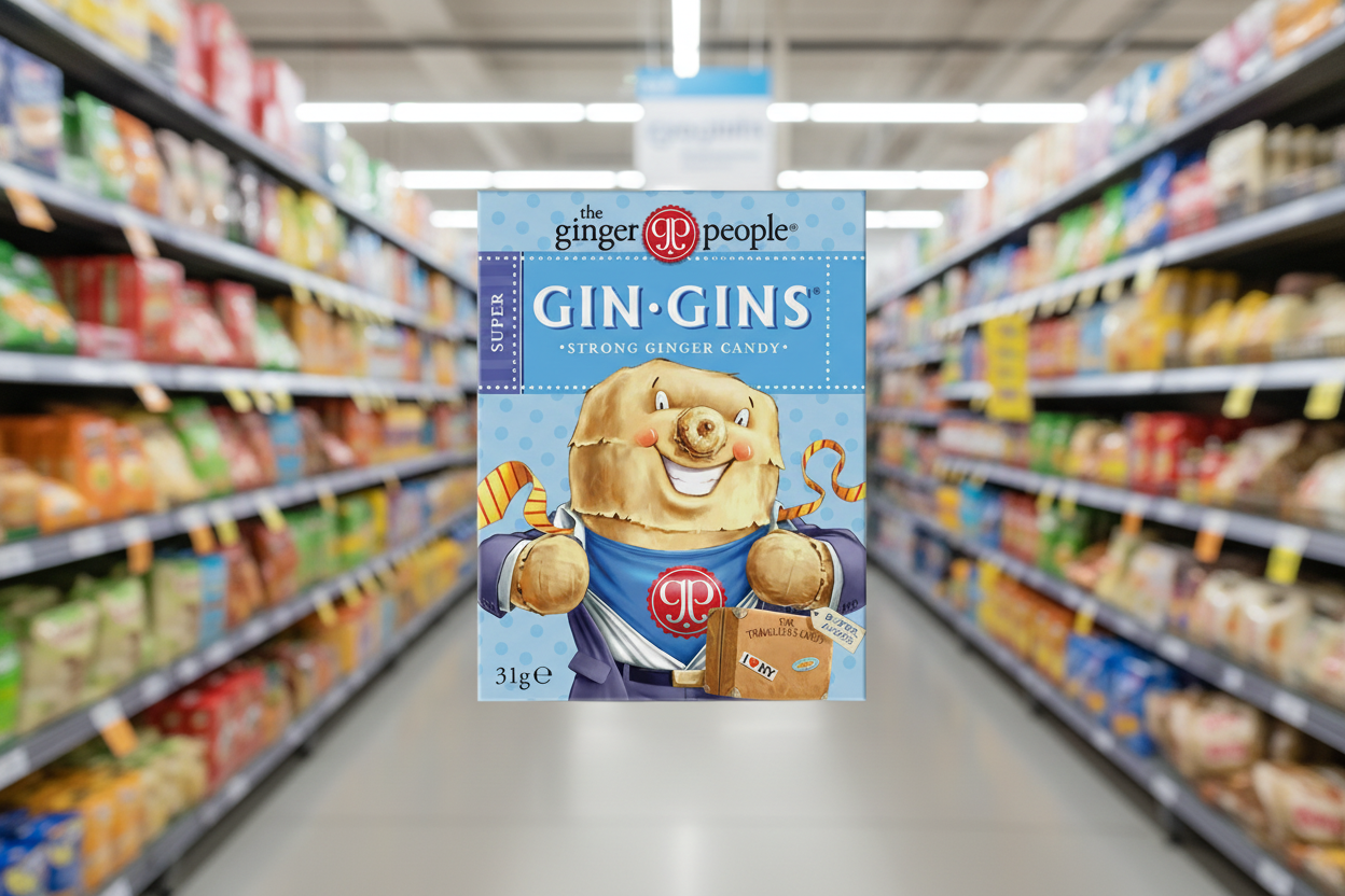 The Ginger People Gin Gins Ginger Caramel - 31g