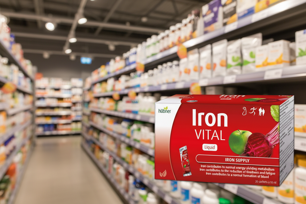 Anton Hubner Iron Vital Liquid Sachets - 20x10ml