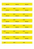 50 x Reduced Label Stickers 21'S A4