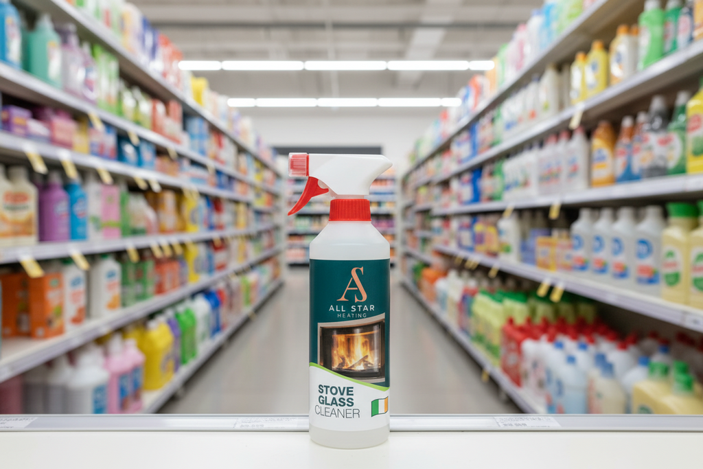 6 X All Star Stove & Oven Glass Cleaner 500ML