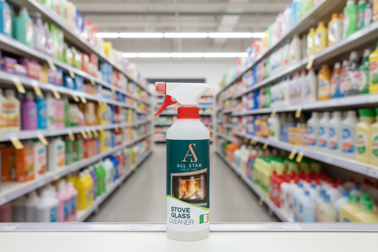 6 X All Star Stove & Oven Glass Cleaner 500ML