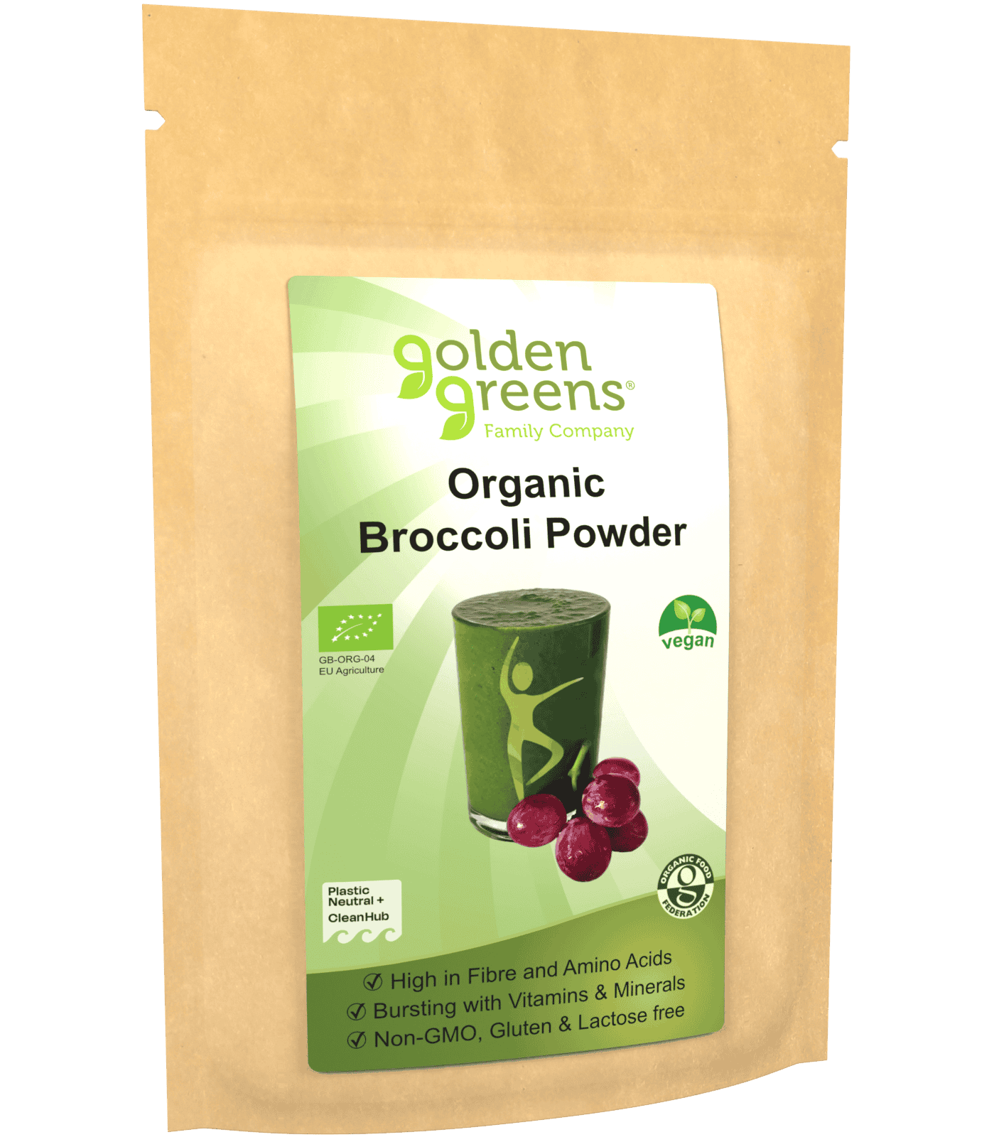 Golden Greens Organic Broccoli Powder  - 200g