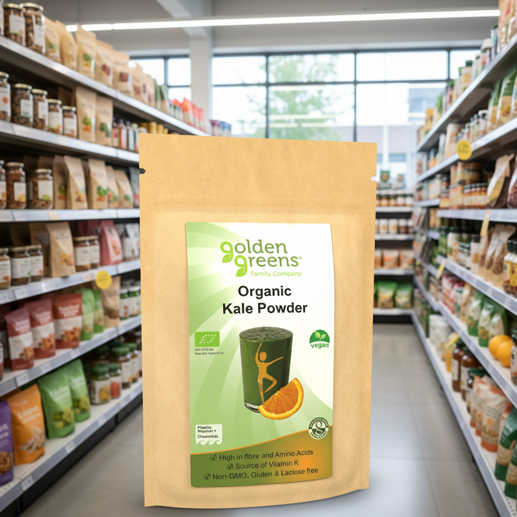 Golden Greens Organic Kale Powder  - 200g