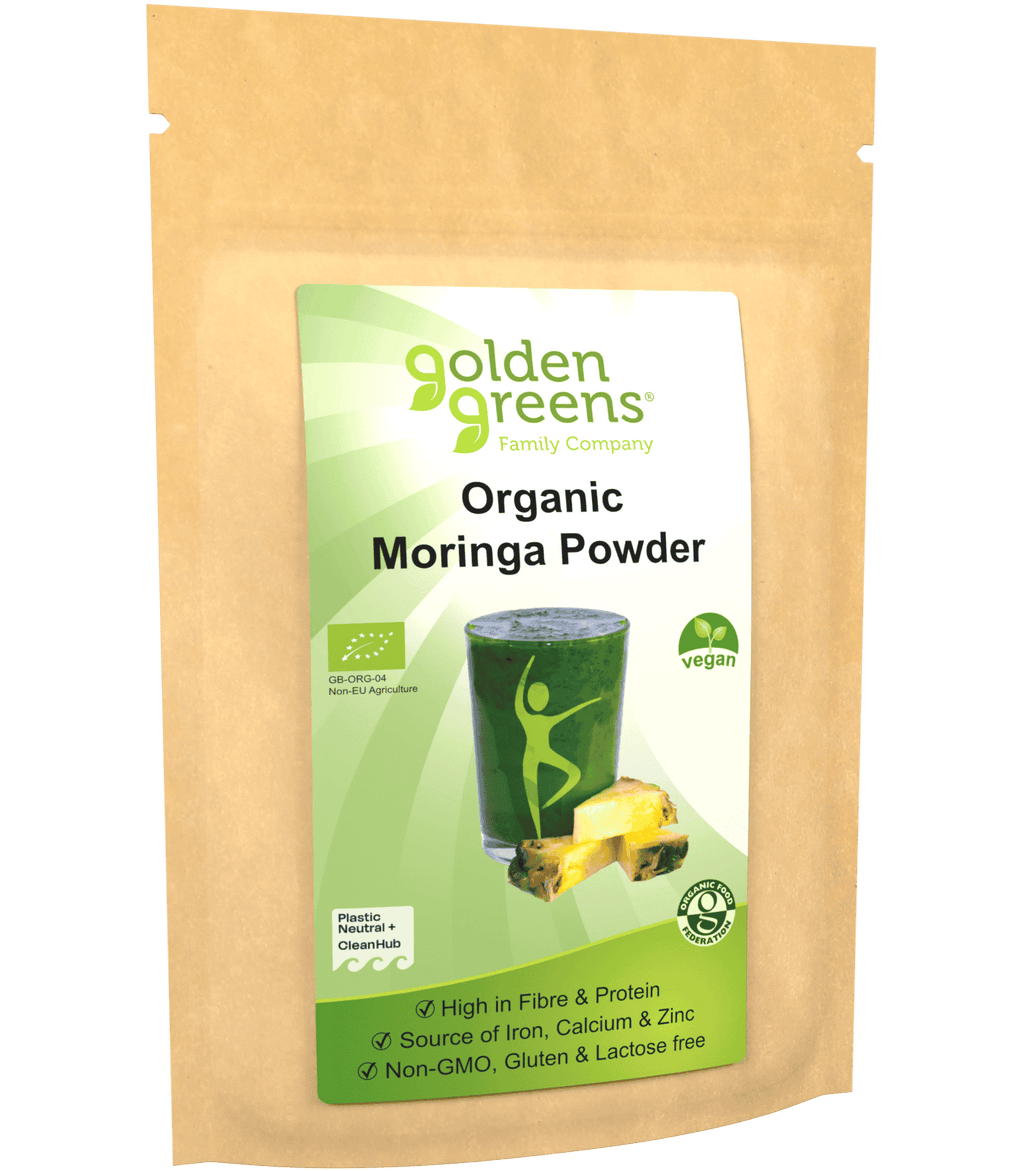 Golden Greens Organic Moringa Powder Large - 200g