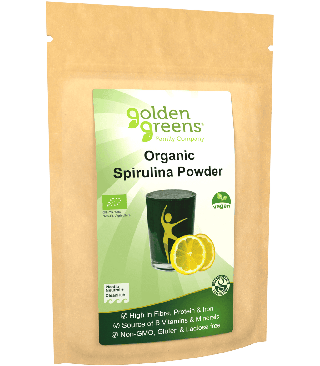 Golden Greens Organic Spirulina Powder  - 100g