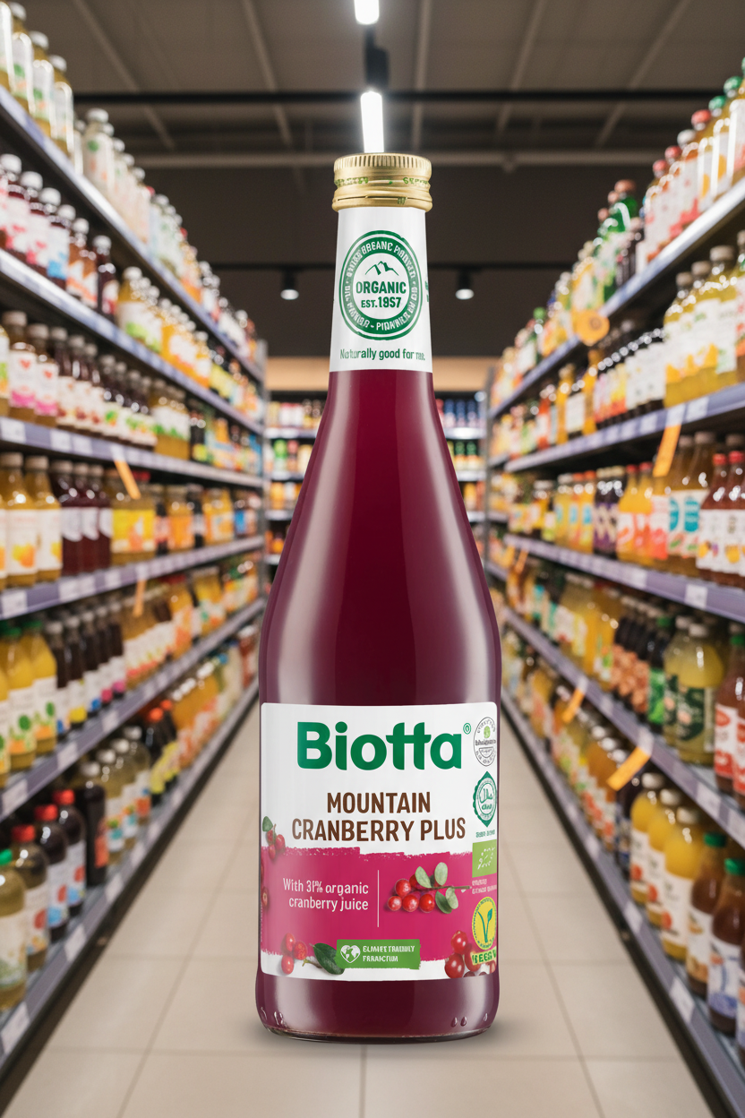 Biotta Mountain Cranberry Juice - 500ml