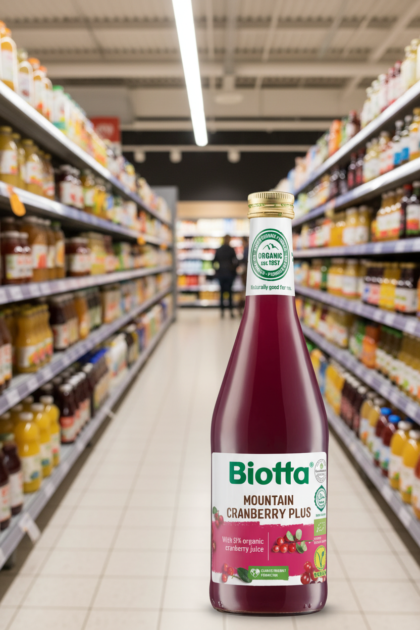 Biotta Mountain Cranberry Juice - 500ml