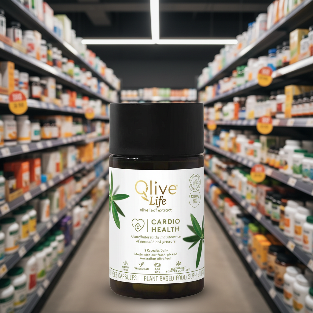 Comvita Olive Life Veg Cap - 120pc