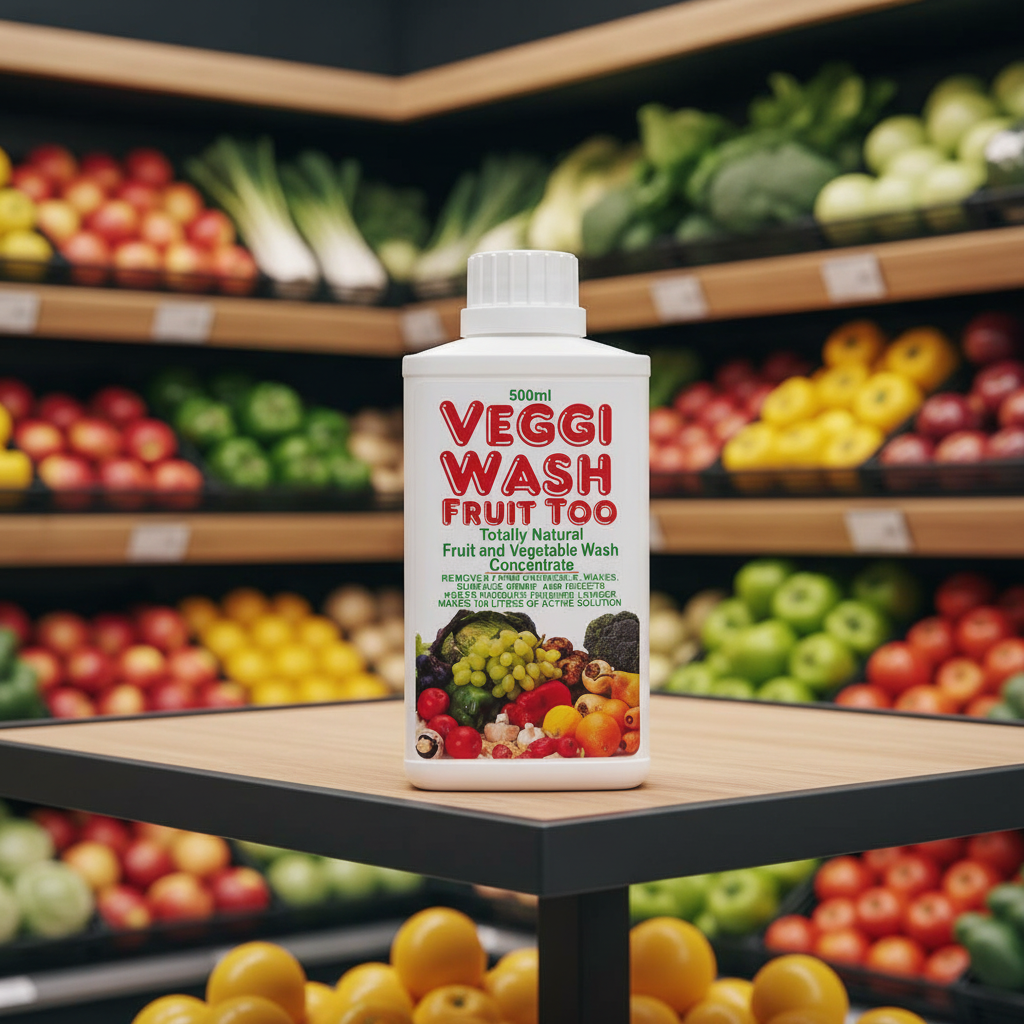 Veggi Wash Fruit & Vegitable Wash-Concentrate - 500ml