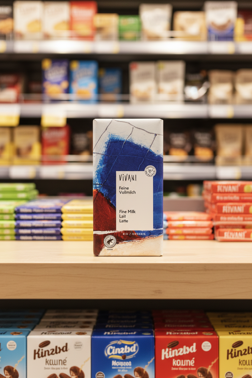 10 x Vivani Milk Chocolate Organic - 100g